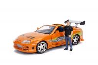 Rychle a zběsile auto 1995 Toyota Supra 1:24 + figurka Brian O’Conner